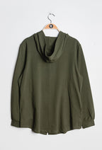 Plus Size Zip Hoodie