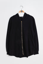 Plus Size Zip Hoodie