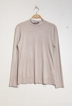 Plus Size T-shirt with funnel neck