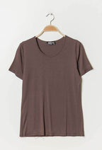 Plus Size T-shirt med Kort Ärmar