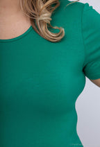 Plus Size T-shirt med Kort Ärmar
