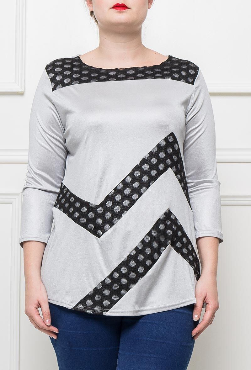 Plus Size Prickig T-shirt