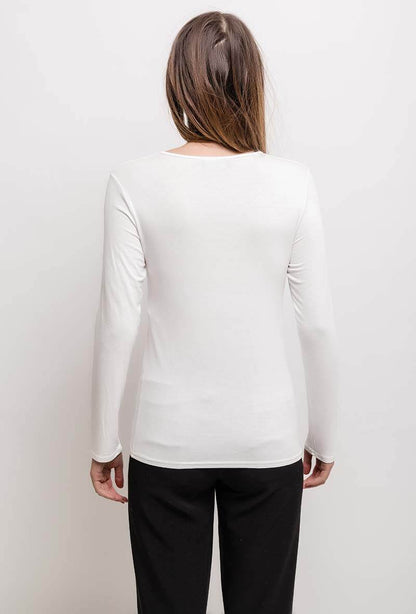 Plus Size Basic T-shirt för kvinnor