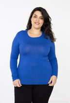 Basic t-shirt i Stor Storlek