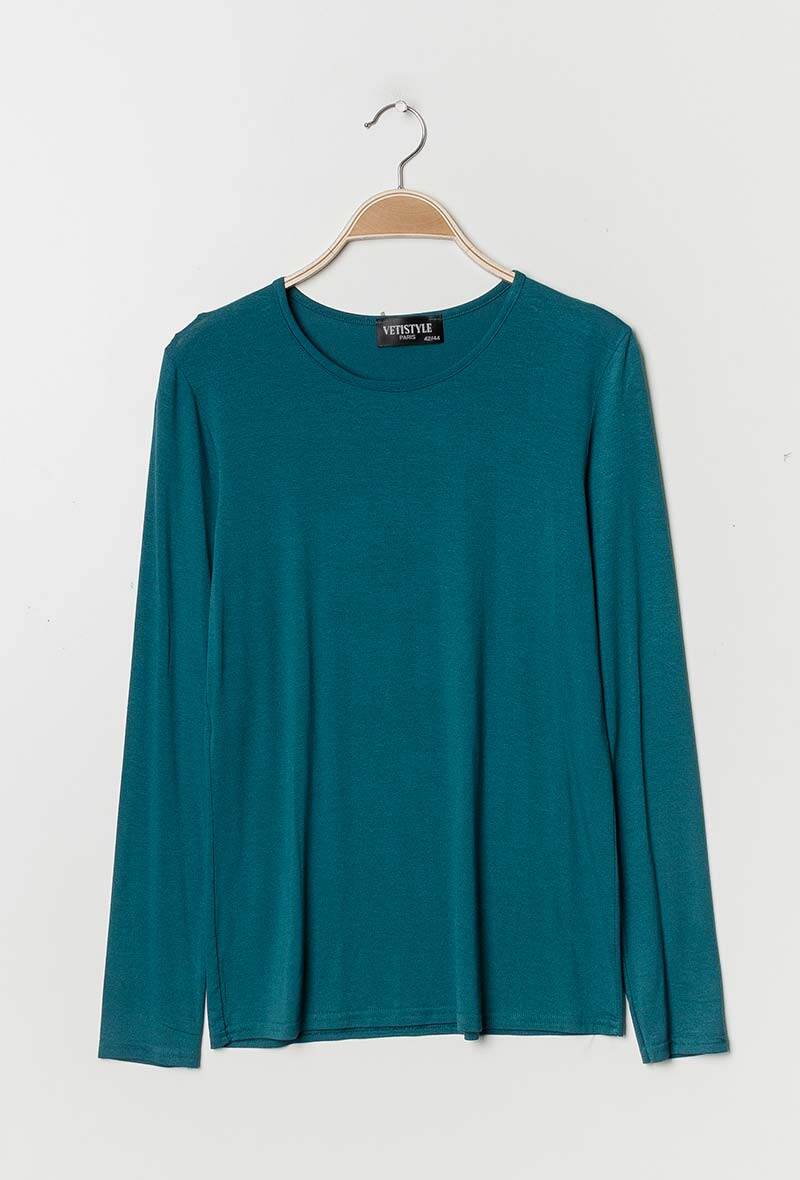 Plus Size Basic T-shirt för kvinnor