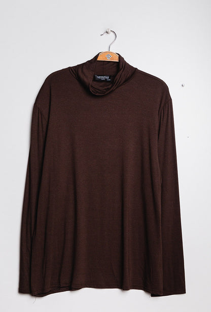Plus Size Turtleneck t-shirt