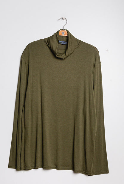 Plus Size Turtleneck t-shirt