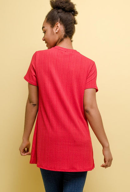 Plus Size T-shirt för Stiliga Kvinnor