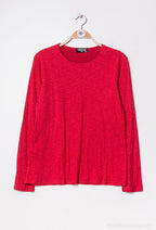 Plus Size T-shirt i Stretchad Bomull