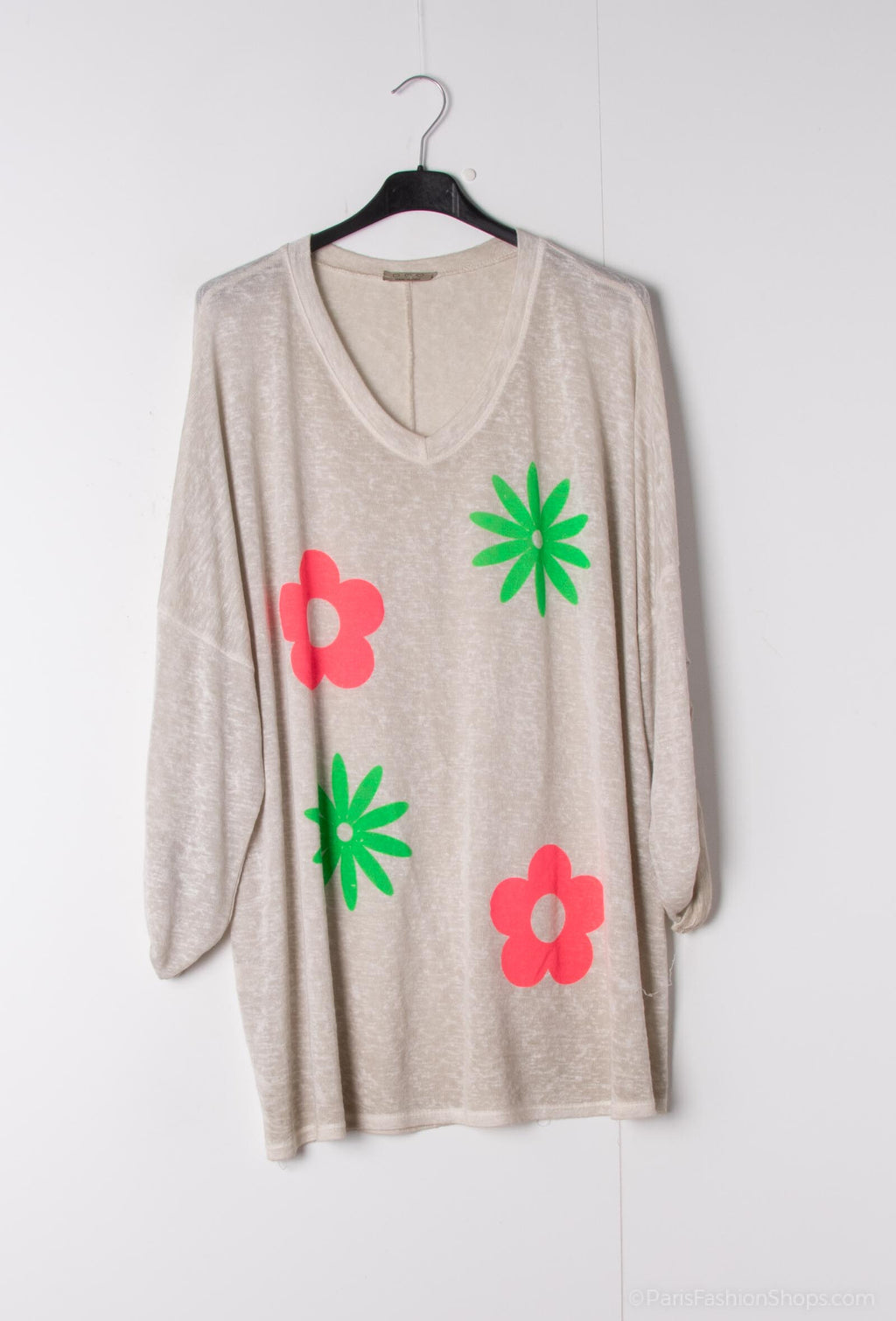 Långärmad T-Shirt i Plus Size