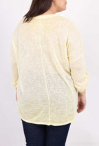 Långärmad T-Shirt i Plus Size