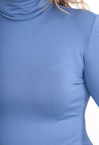 Turtleneck T-shirts i Stor Storlek