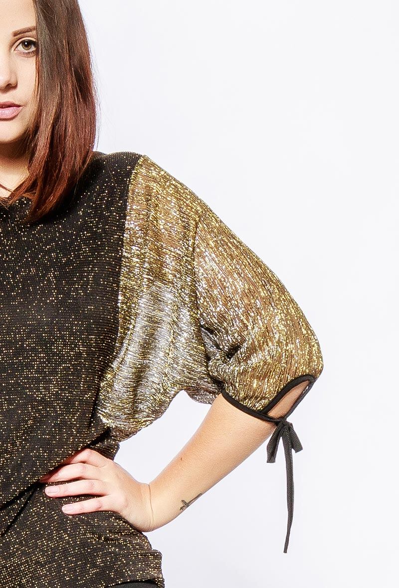 Plus Size Shiny top