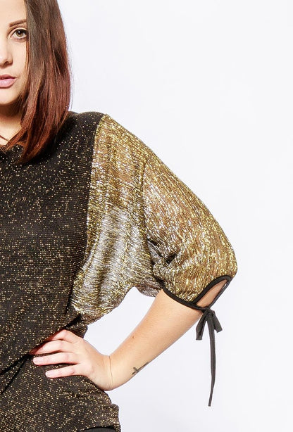 Plus Size Shiny top