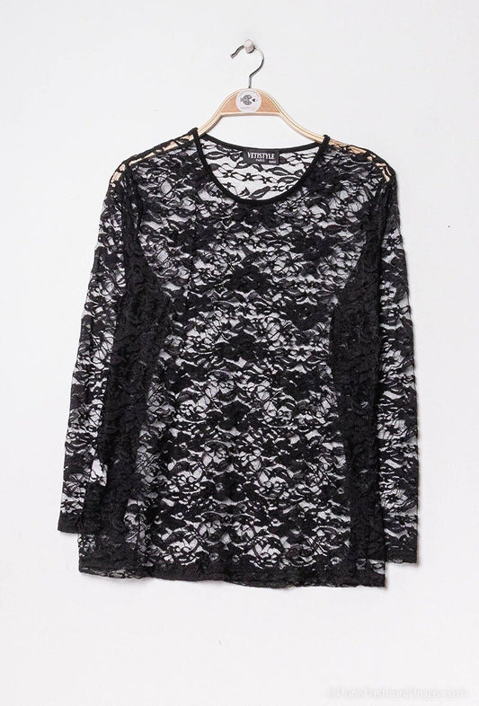 Plus Size Spitzenspitze