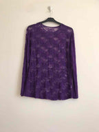 Plus Size Rundhals Spetsblus