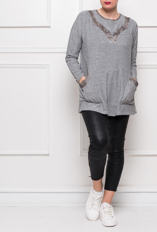 Plus Size Fancy Top