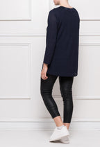 Plus Size Fancy Top med Fickor