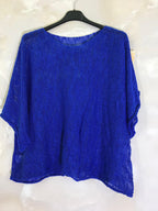 Plus Size Kort Akryl Top