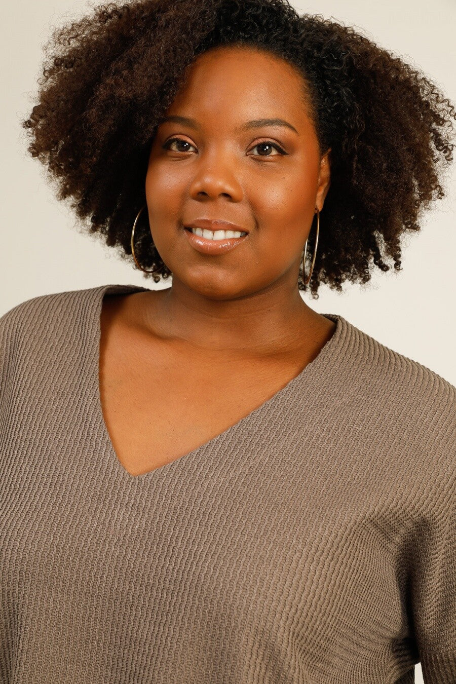 Plus size top i Stor Storlek