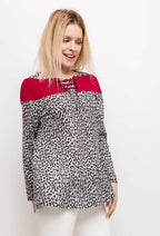 Plus Size Leopard Top