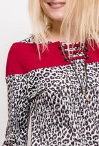 Plus Size Leopard Top