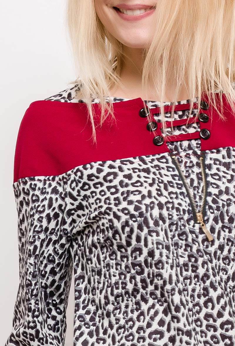 Plus Size Leopard Top