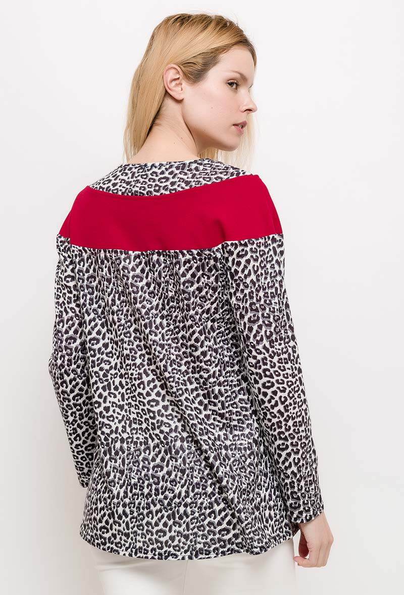 Plus Size Leopard Top