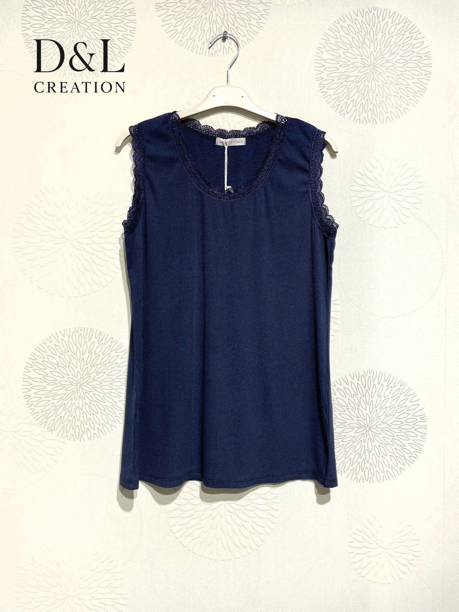 Plus Size Côte -free -free top with T38 lace at T48