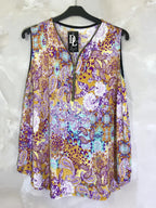 Plus Size Top i Badklädes Fabric