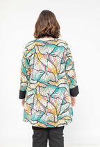 Plus Size V-Neck Printed Tunic