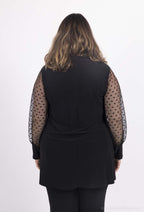 Plus Size Tunic med Plummetis