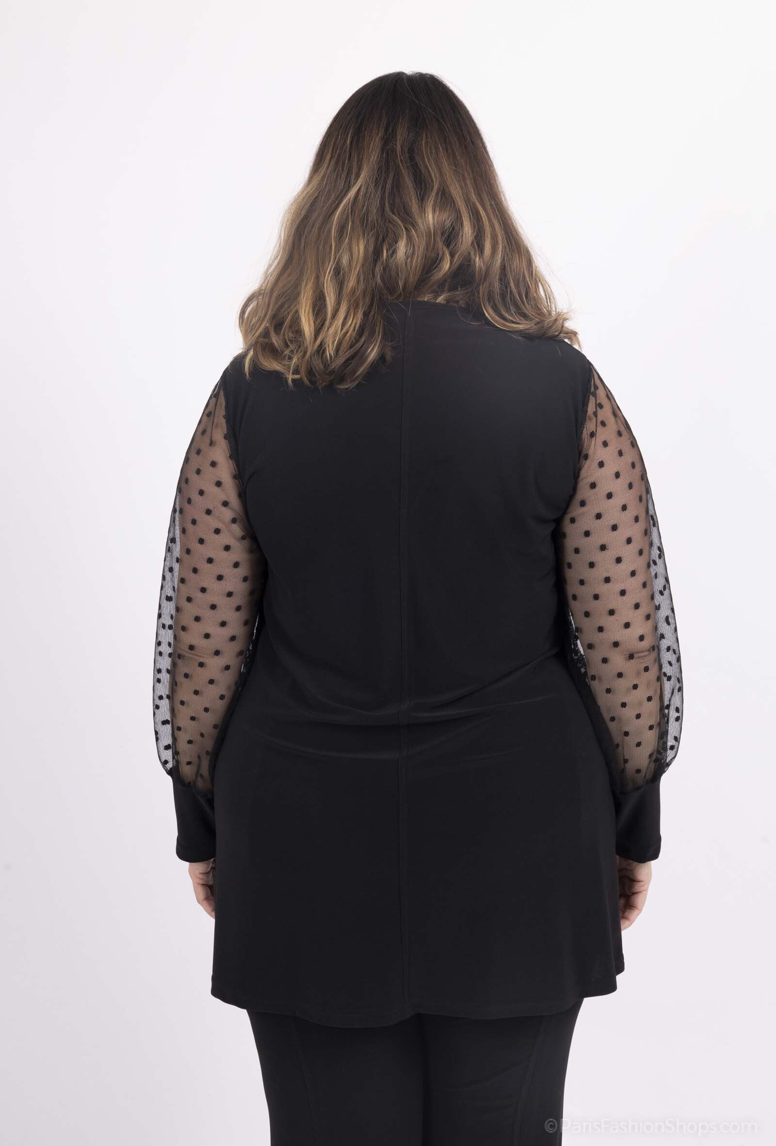 Plus Size Tunic med Plummetis