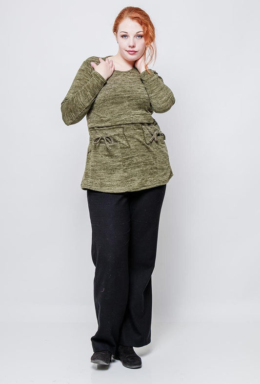 Plus Size Tunic with Pockets