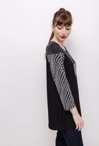 Plus Size Shiny Tunika