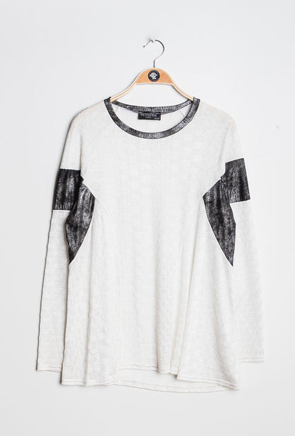 Plus Size Shiny tunic