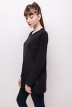Plus Size Shiny Tunic