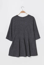 Plus Size Ribbad Tunika