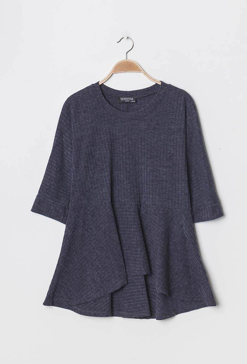 Plus Size Ribbed tunic