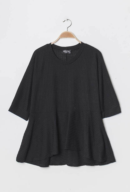 Plus Size Ribbed Tunic
