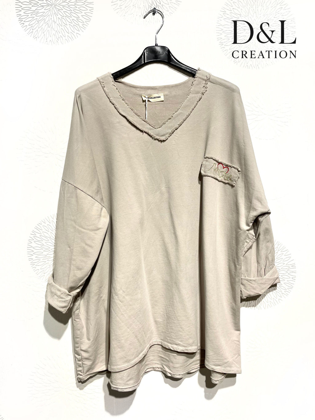 Amore Stretch Cotton Tunic Storlek T40 till T54+