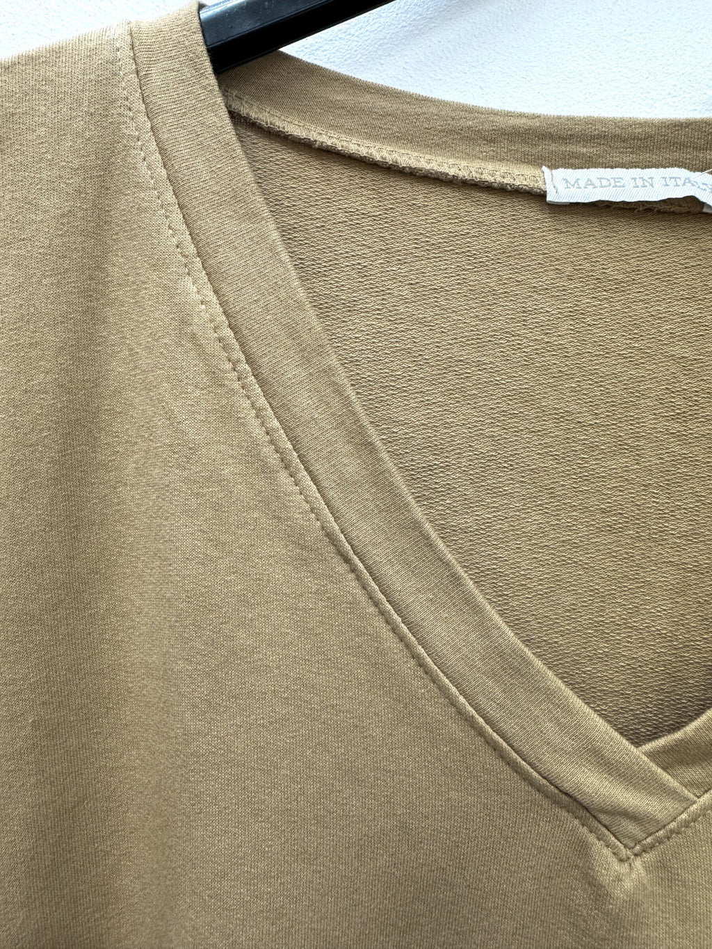 Cotton sweatshirt tunic i Stora Storlekar