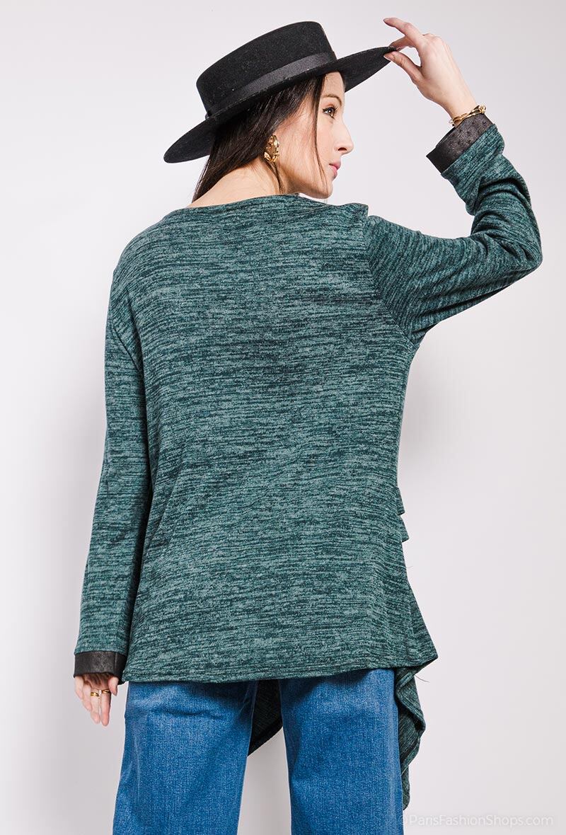 Plus Size Draped Tunic
