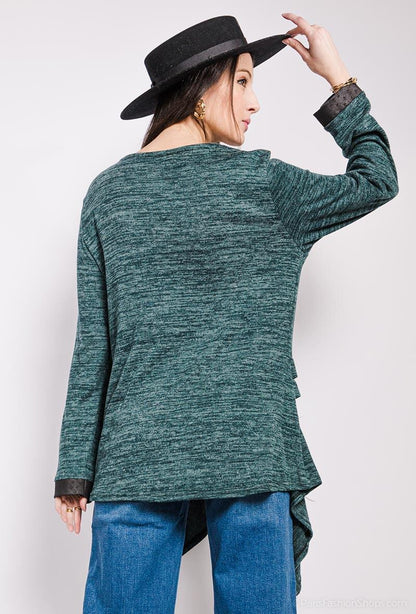 Plus Size Draped Tunic