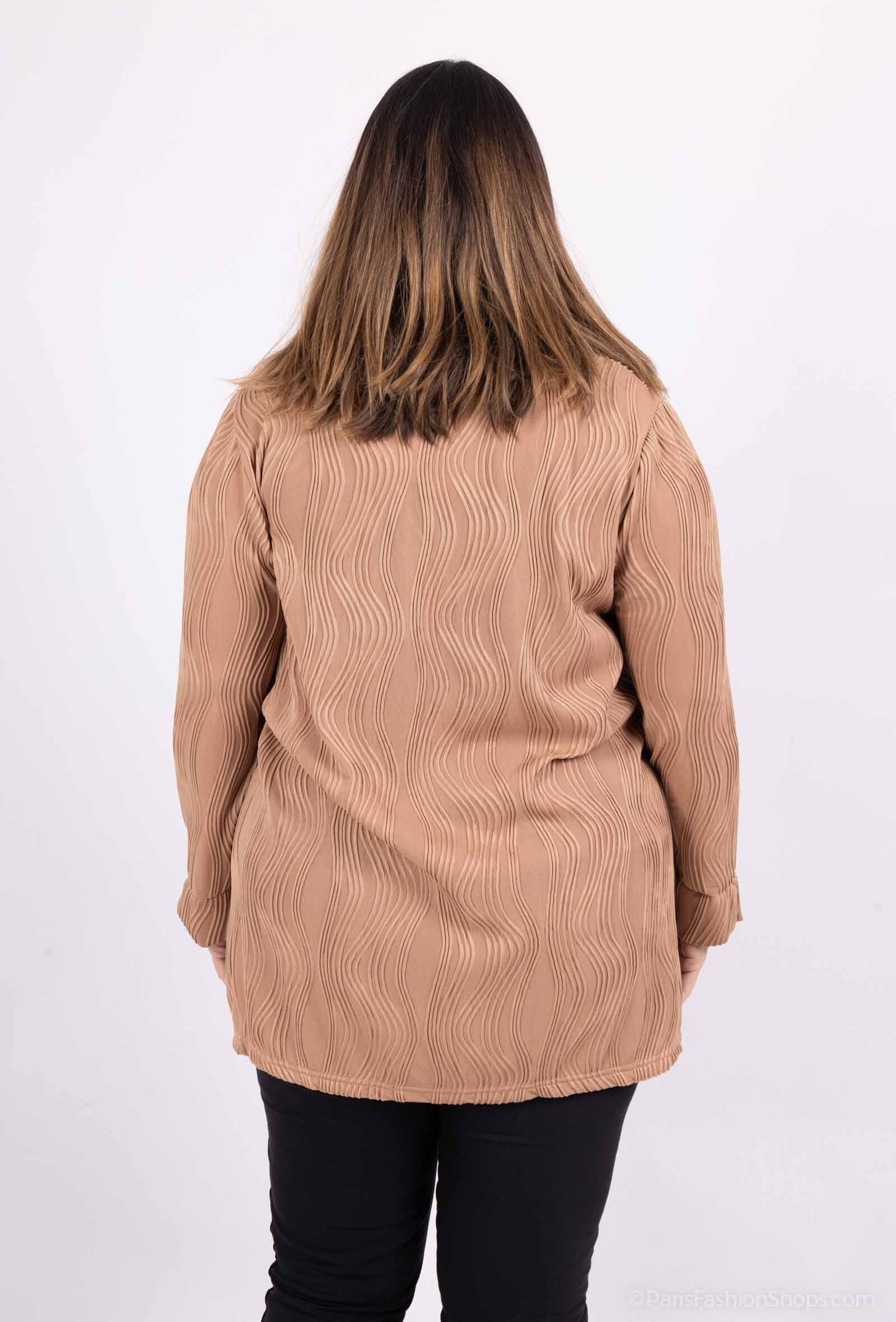 Plus Size Casual V-neck Tunic