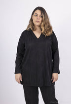 Plus Size Casual V-neck Tunic