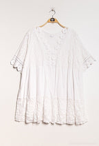 Plus Size Lace tunic