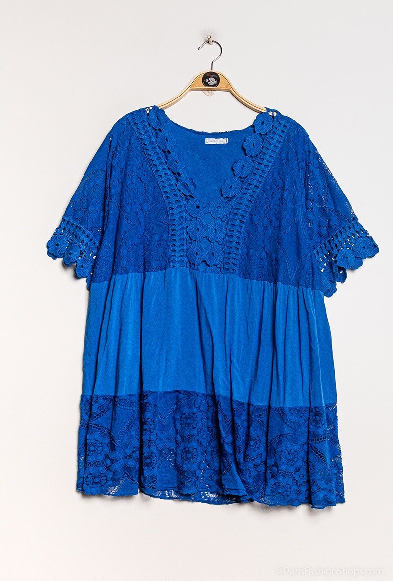 Plus Size Lace tunic