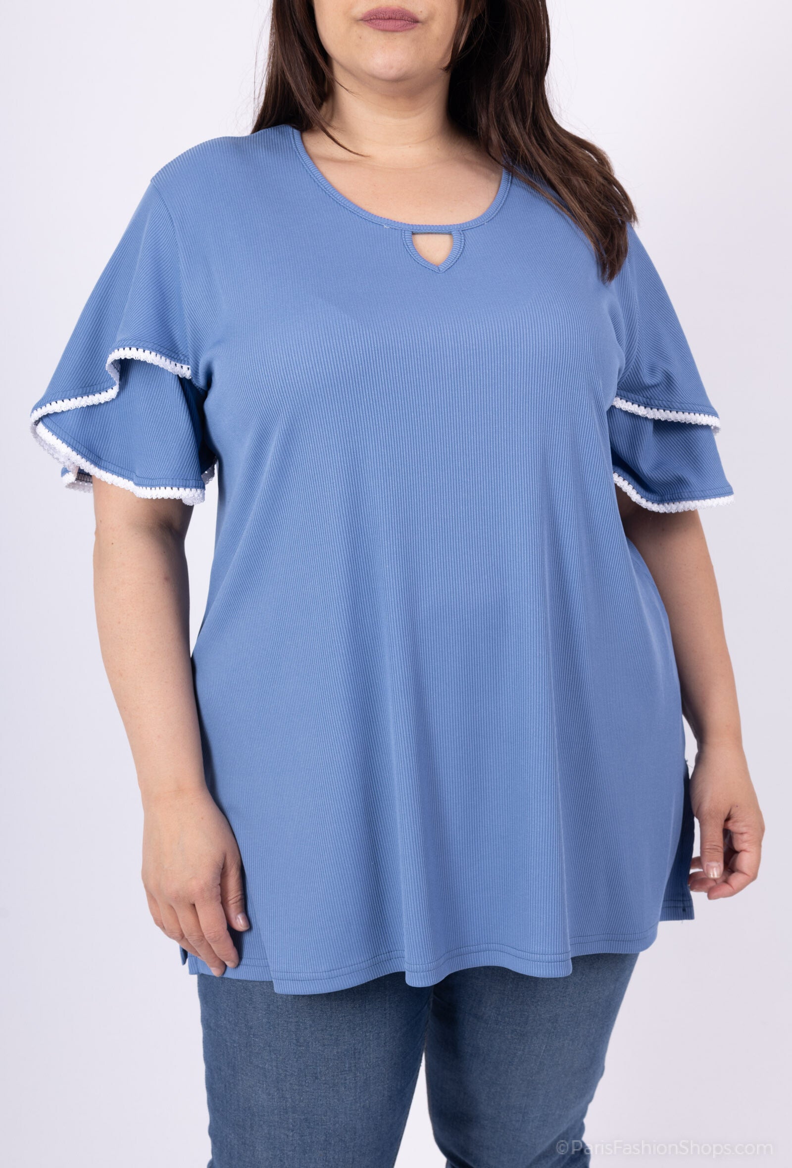 Plus Size REF: H5128 Length: 85 cm