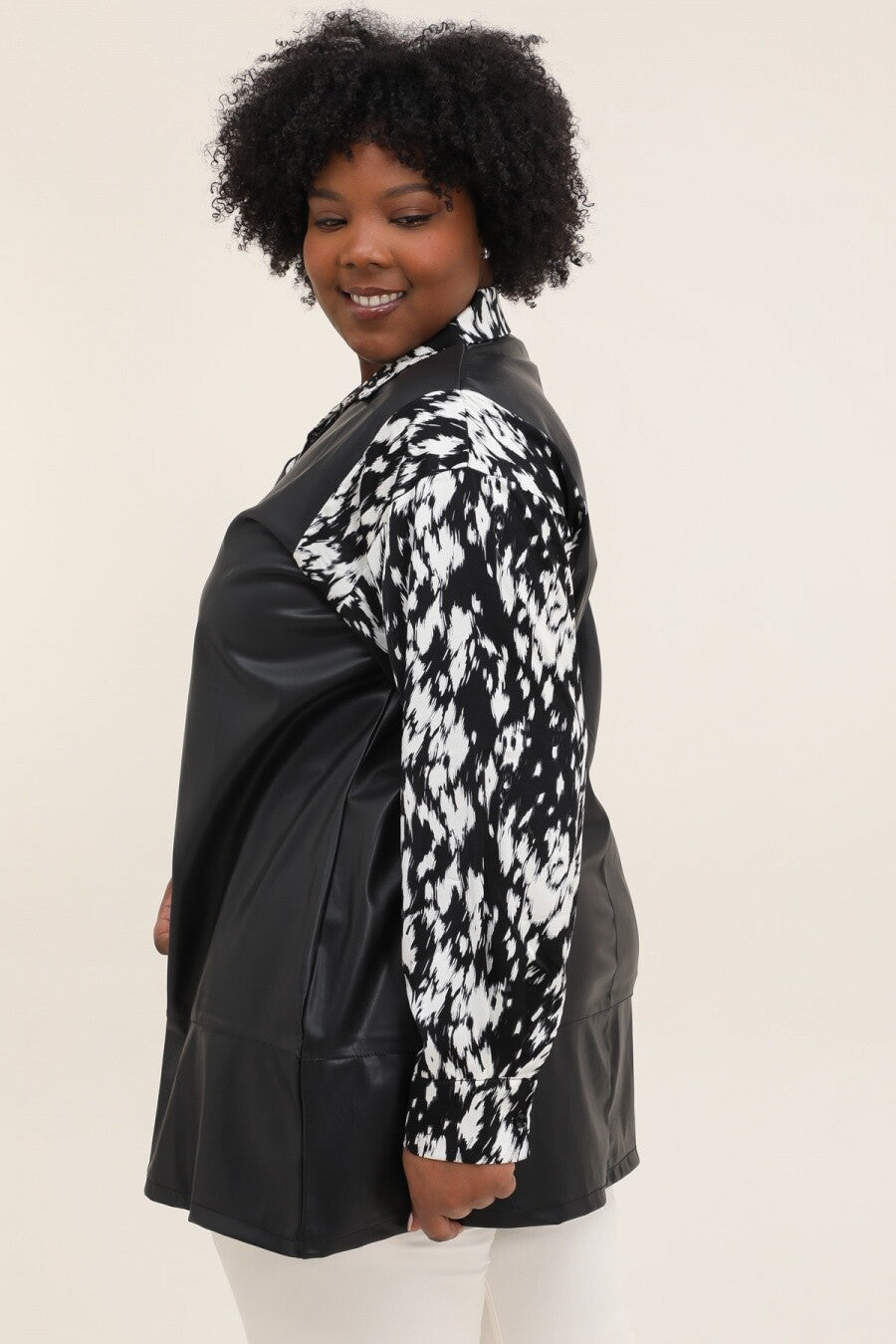 Plus size tunik i Stor Storlek